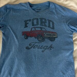 Blue Ford Graphic T-Shirt
